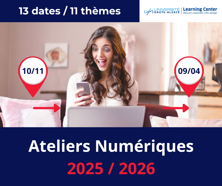 Ateliers num&eacute;riques 2026