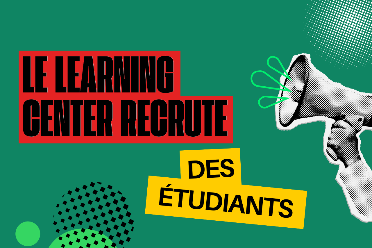 Le Learning Center recrute des moniteurs et tuteurs pour la rentr&eacute;e 2026